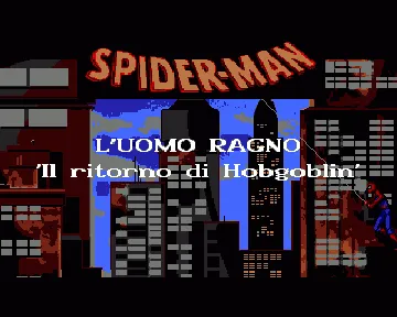 Spiderman - Il ritorno di Hobgoblin screen shot title